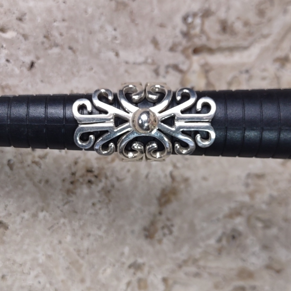 Sterling Silver Scroll Ring - image 7